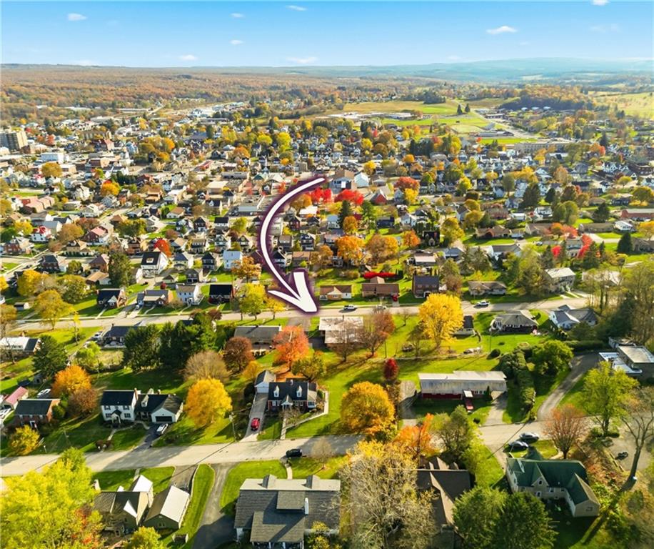 372 Lincoln Street Somerset, PA 15501 - Photo 50 of 50 an aerial view of residential building with parking space