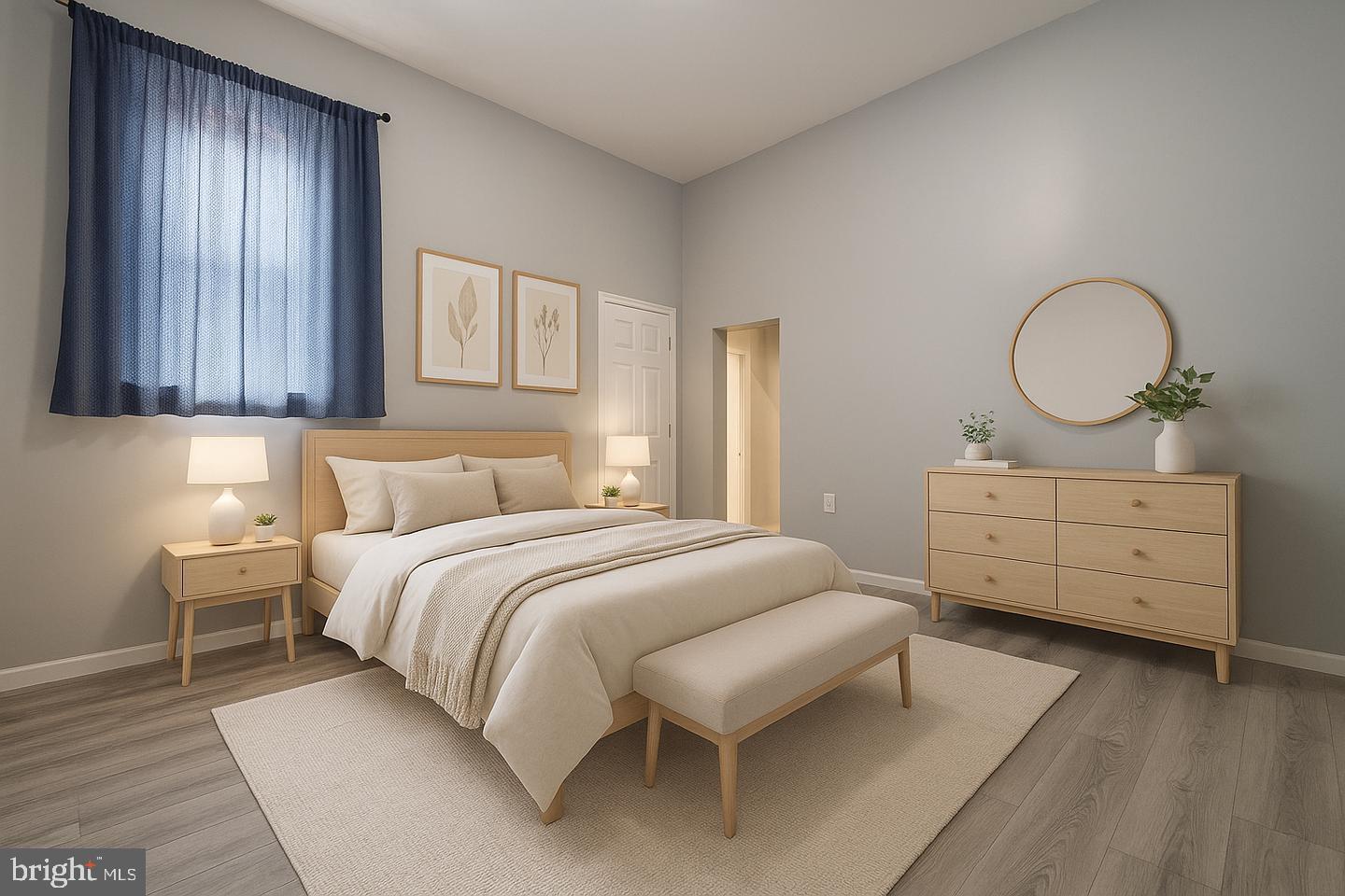 1218 North 16th Street Philadelphia, PA 19121 - Photo 24 of 33 a bedroom with a bed and a dresser