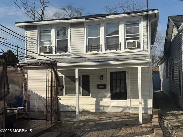 a view of a house with entrance