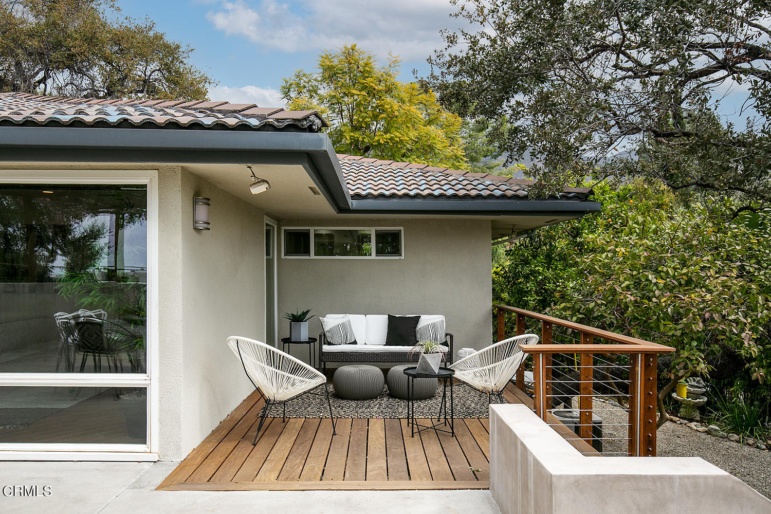 1400 Edgecliff Lane Pasadena, CA 91107 - Photo 25 of 43 a view of house with roof deck and seating space