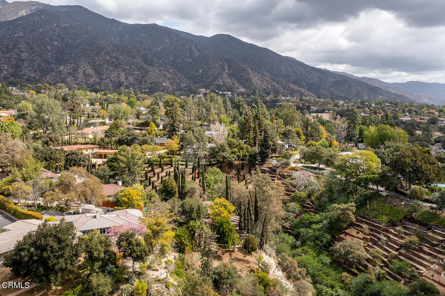1400 Edgecliff Lane Pasadena, CA 91107 - Photo 41 of 43 a view of a city with mountains in the background