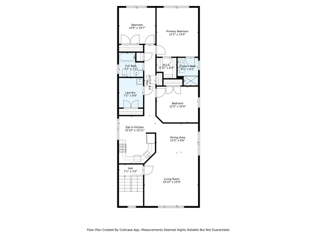 a picture of a bench in front of a wall