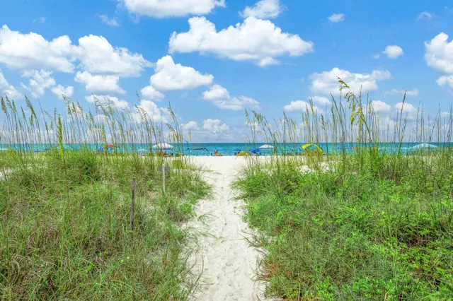 a view of a lake and a mountain