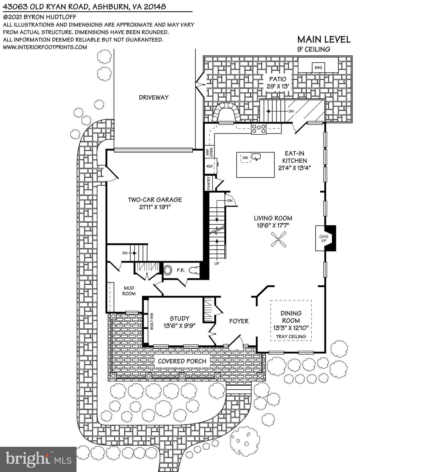43063 Old Ryan Road Ashburn, VA 20148 - Photo 126 of 128 Main Level Floorplan