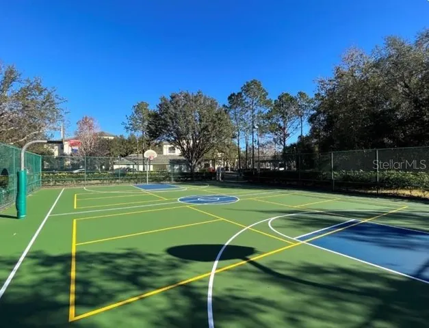 a view of a tennis court