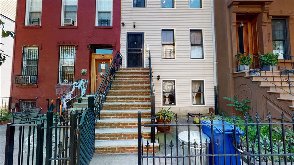 722 Madison Street Brooklyn, NY 11221 - Photo 2 of 29 a view of a house with more windows and plants