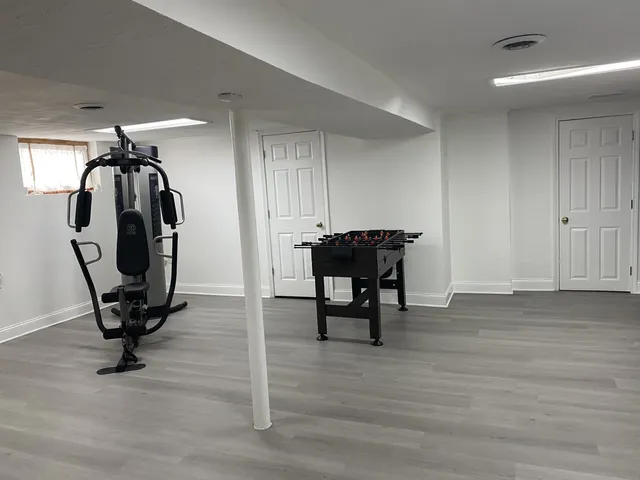 a view of a house with a street