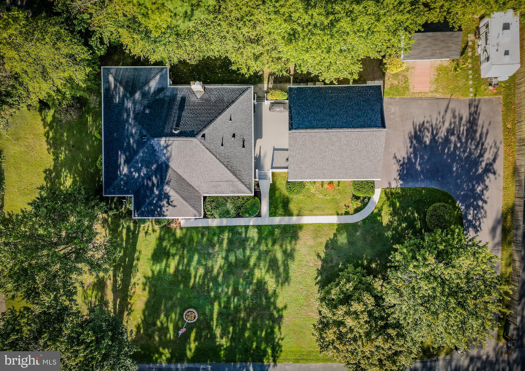 6226 2nd Avenue Hanover, MD 21076 - Photo 40 of 48 an aerial view of a house with a yard