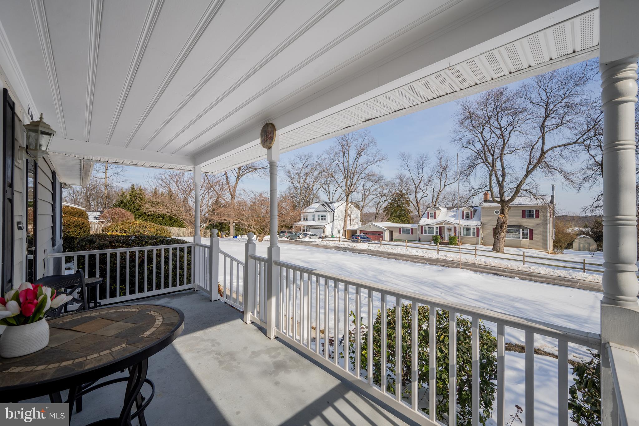 6226 2nd Avenue Hanover, MD 21076 - Photo 4 of 48 a view of a two chairs in the roof deck