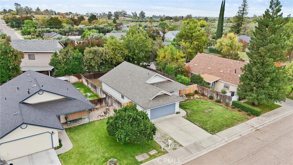 1165 Fig Street Corning, CA 96021 - Photo 43 of 46 an aerial view of a house with yard