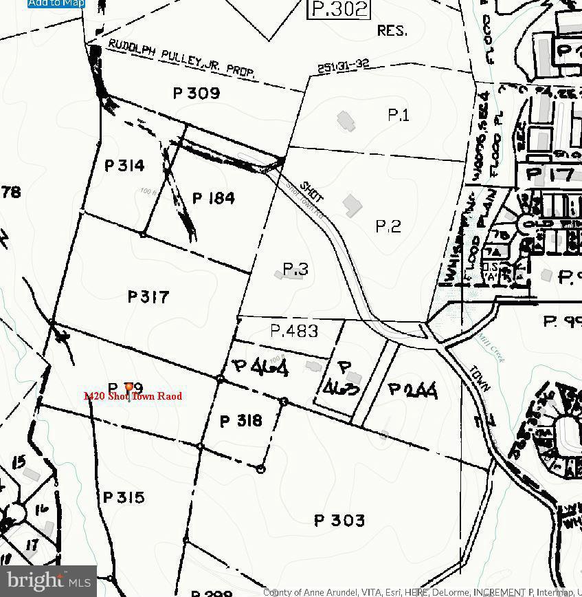 1420 Shot Town Road Annapolis, MD 21409 - Photo 4 of 22 AA County Assessor Map