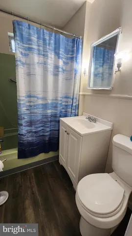 a bathroom with a toilet and a sink