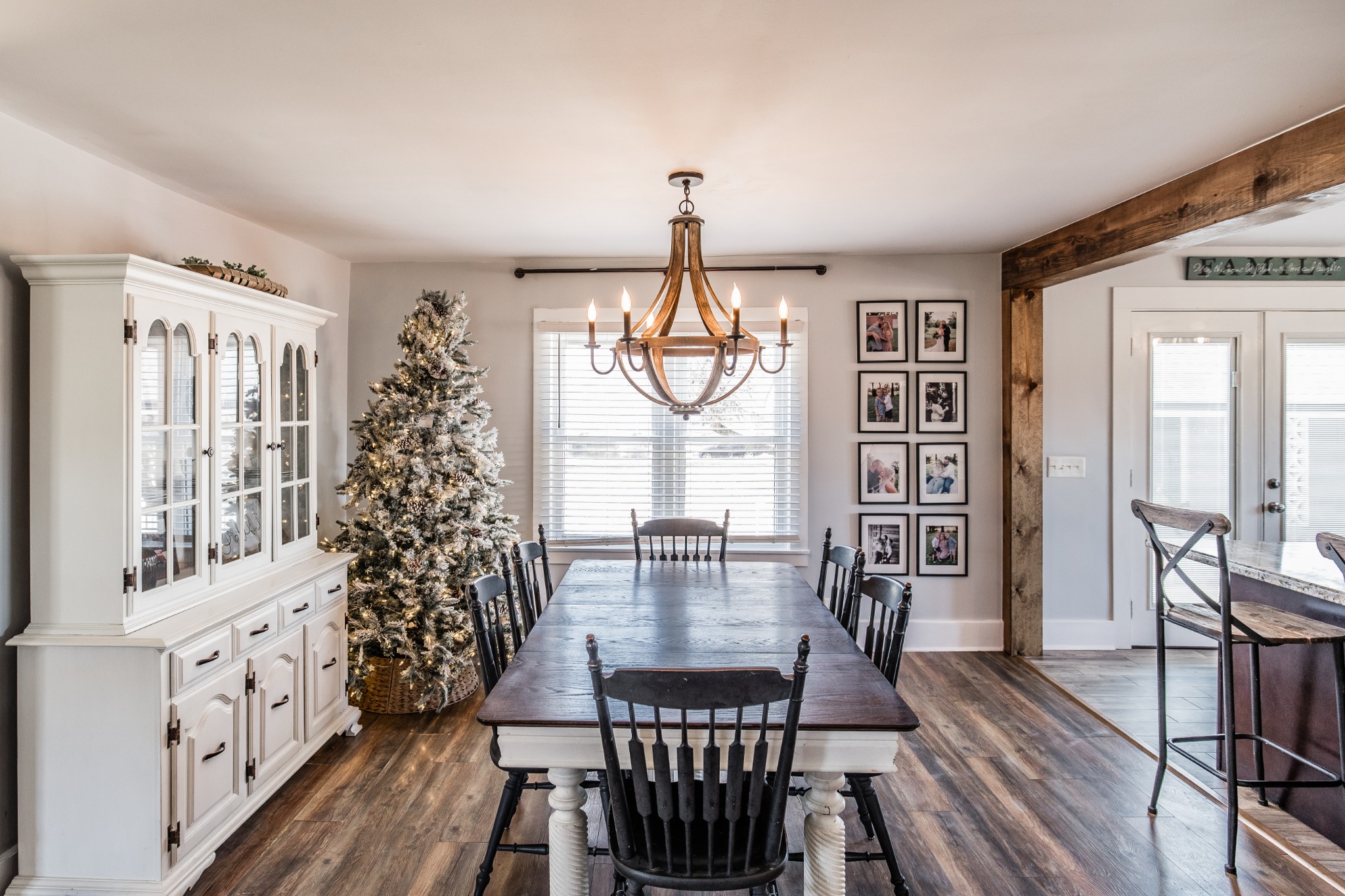 2999 Oak Grove Church Road Bethpage, TN 37022 - Photo 11 of 44 a view of a dining room with furniture window and wooden floor