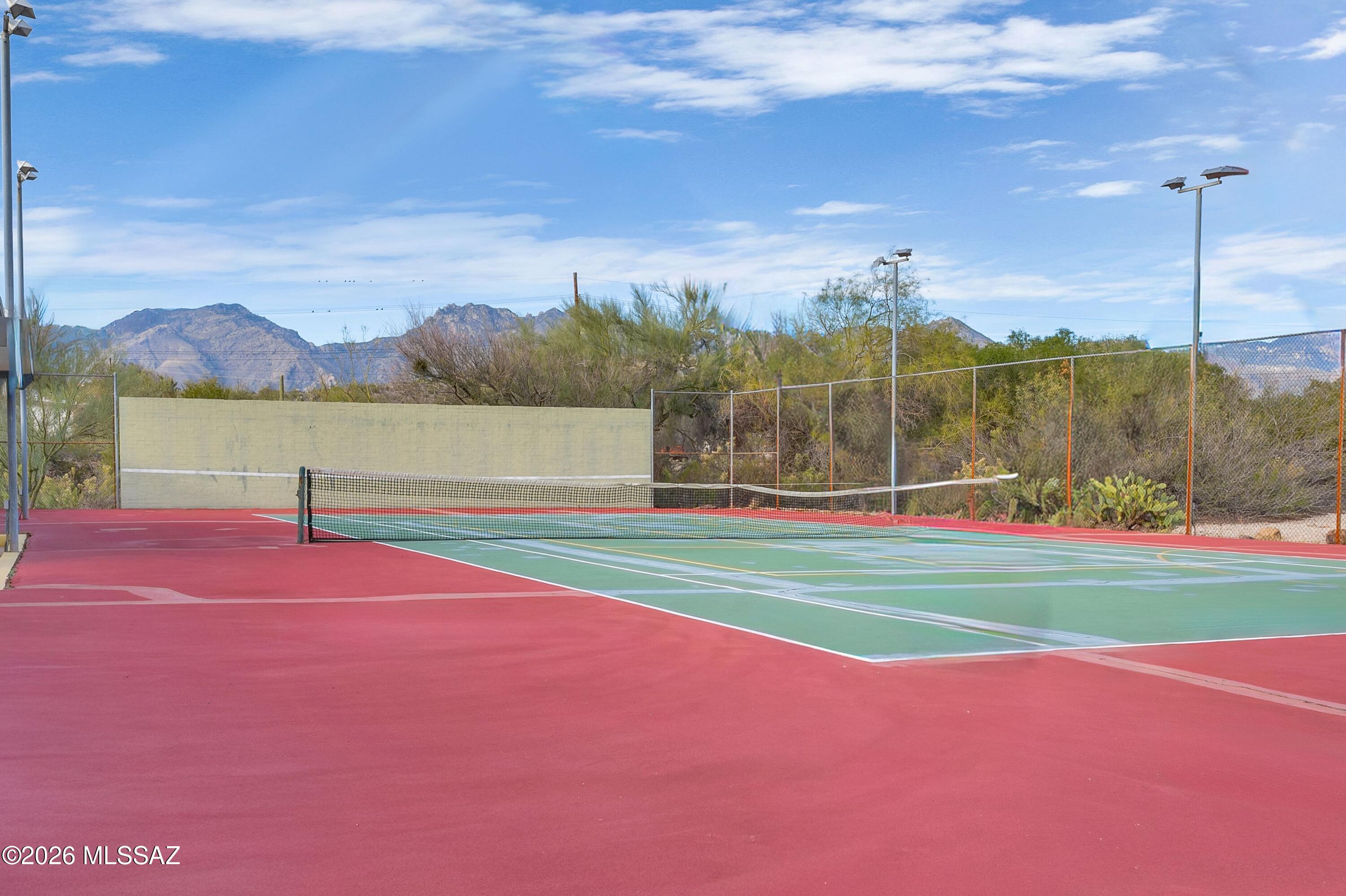 6941 East Rivercrest Road Tucson, AZ 85750 - Photo 25 of 32 a view of tennis court