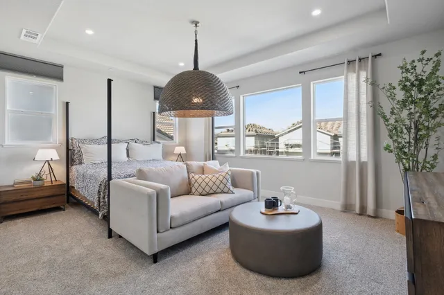 a kitchen with a sink and a microwave