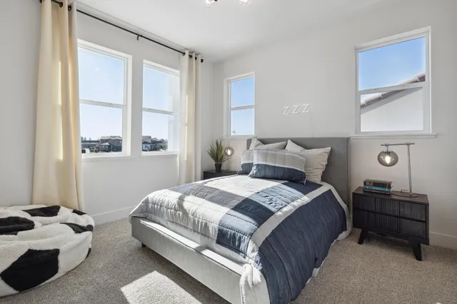 a view of a house with a ocean view