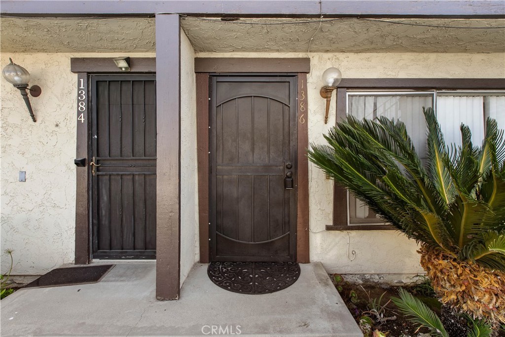 1386 3rd Street Duarte, CA 91010 - Photo 21 of 30 a view of a wooden door