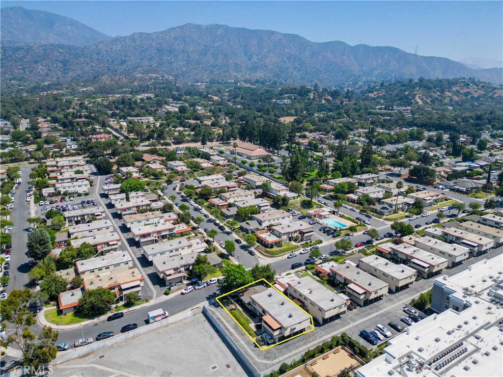 1386 3rd Street Duarte, CA 91010 - Photo 29 of 30 an aerial view of a city with lots of residential buildings