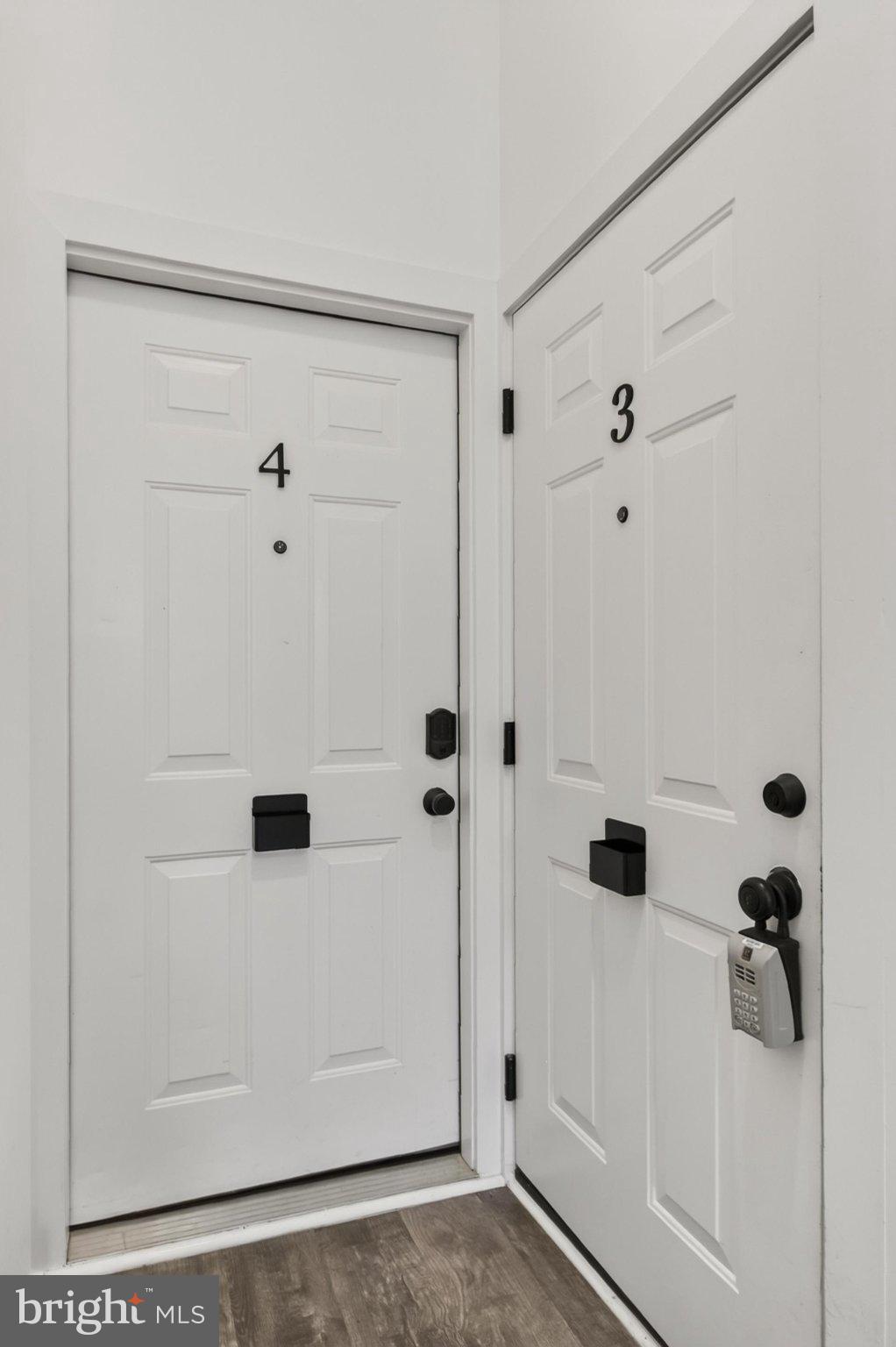 738 11th Street Northeast, Unit 3 Washington, DC 20002 - Photo 6 of 29 Charming entryway with modern doors.