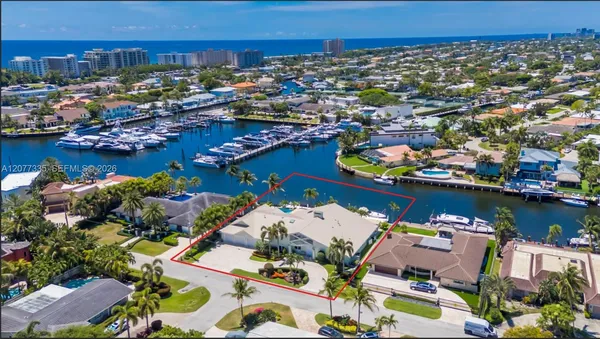 $6,200,000 | 2820 Northeast 44th Street, Lighthouse Point, FL 33064