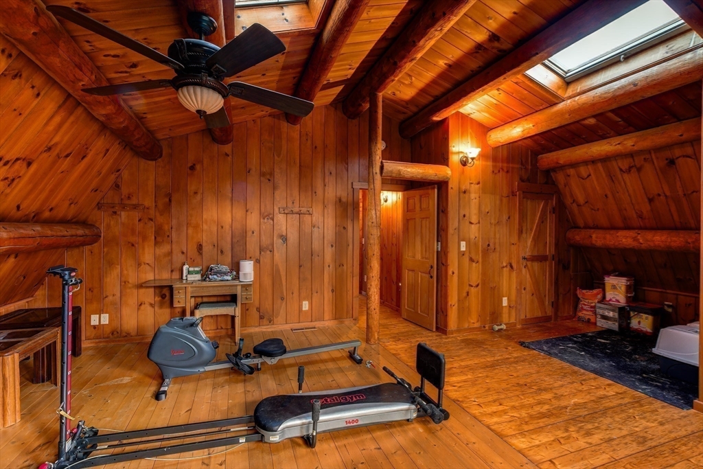 23 Dana Road Petersham, MA 01366 - Photo 19 of 32 a view of a room with gym equipment
