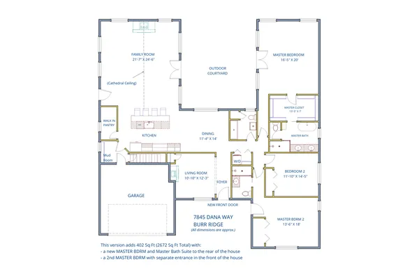 $575,000 | 7845 Dana Way, Burr Ridge, IL 60527