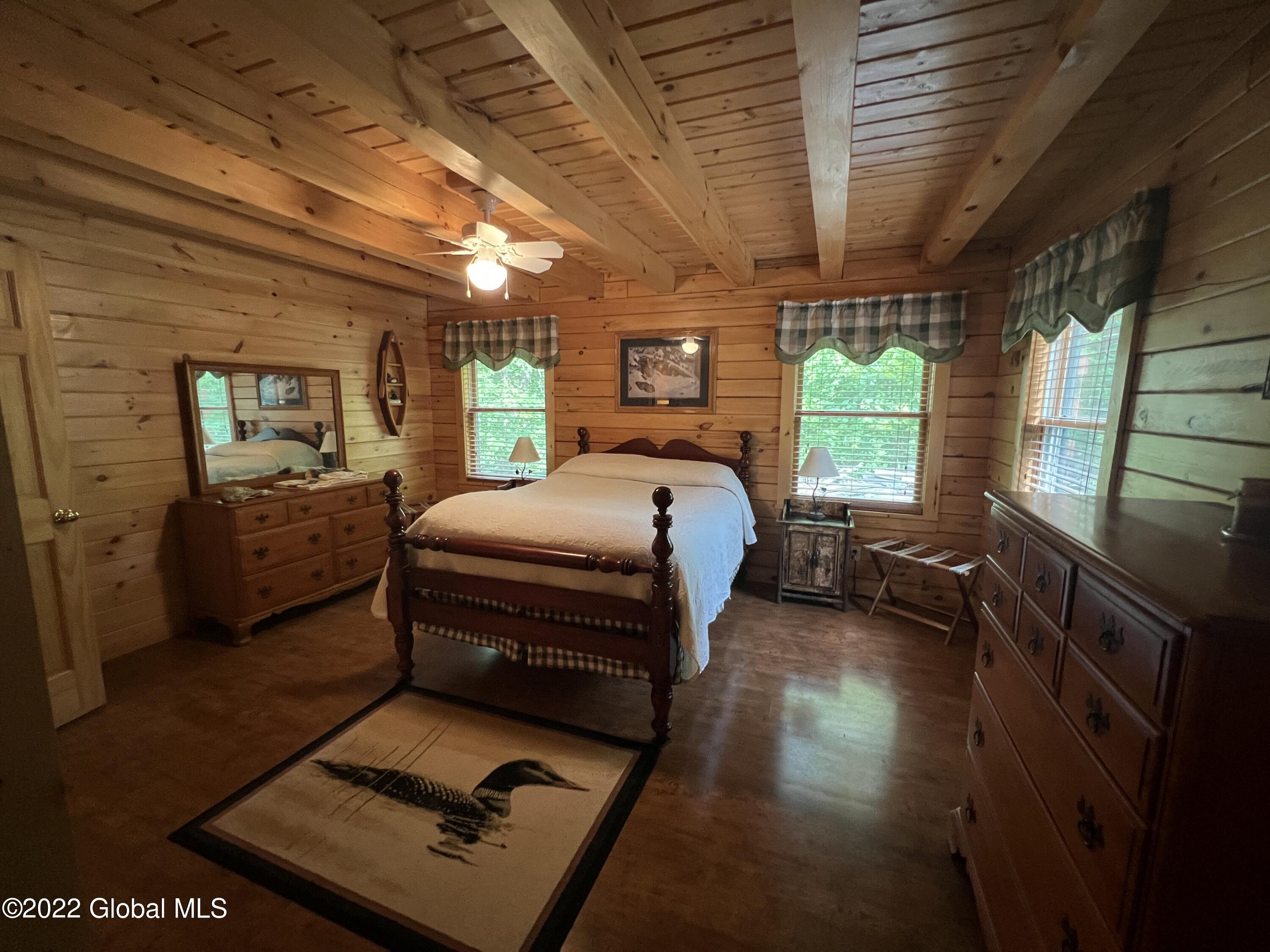 932 Goodnow Flow Road Newcomb, NY 12852 - Photo 12 of 21 Goodnow Main Bedroom 2