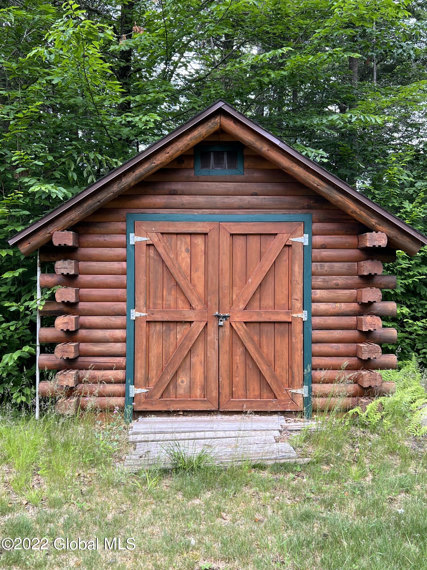 932 Goodnow Flow Road Newcomb, NY 12852 - Photo 21 of 21 Goodnow Log Shed