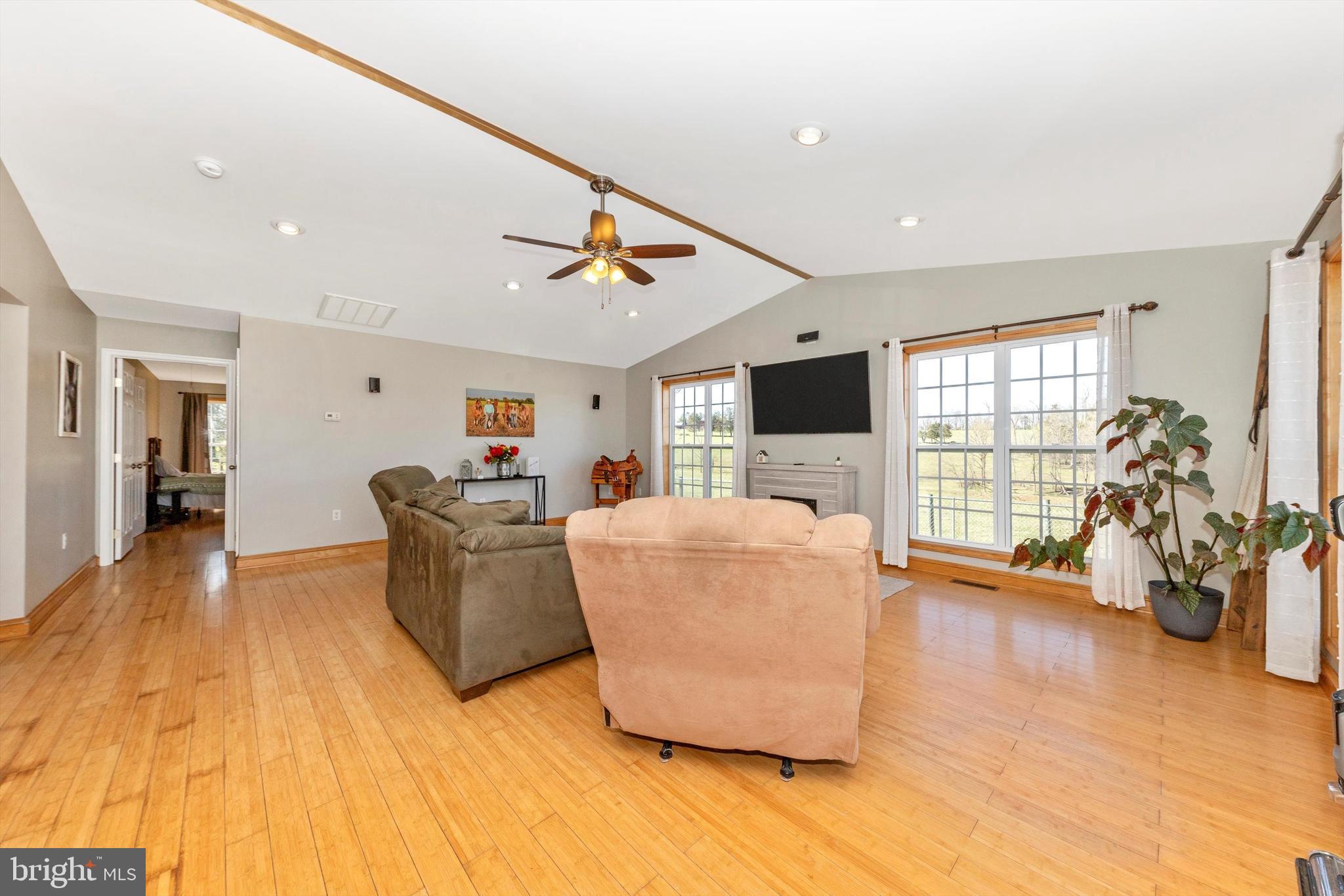 17449 Irishtown Road Emmitsburg, MD 21727 - Photo 13 of 77 a living room with furniture and a flat screen tv