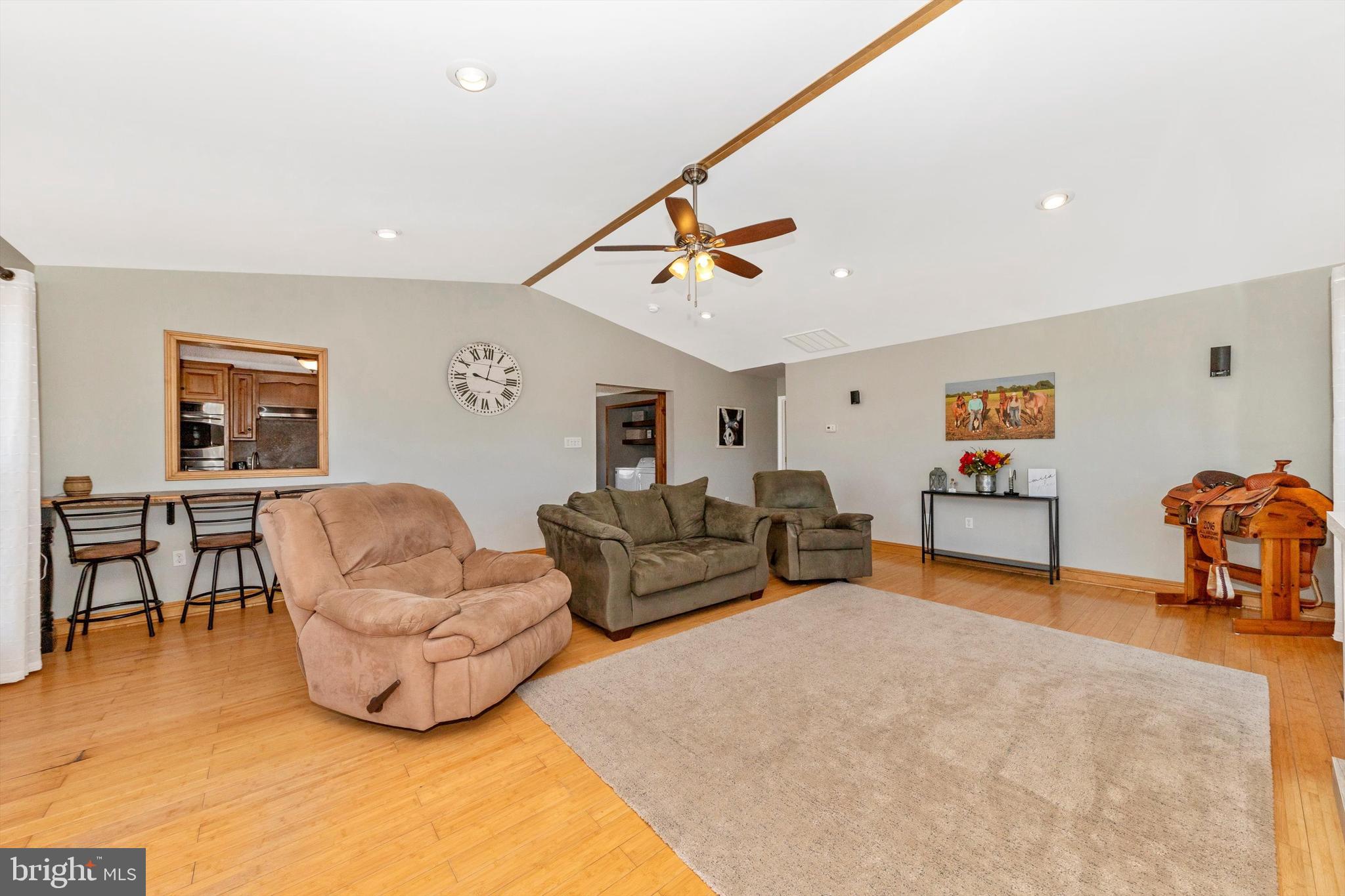 17449 Irishtown Road Emmitsburg, MD 21727 - Photo 14 of 77 a living room with furniture and a flat screen tv