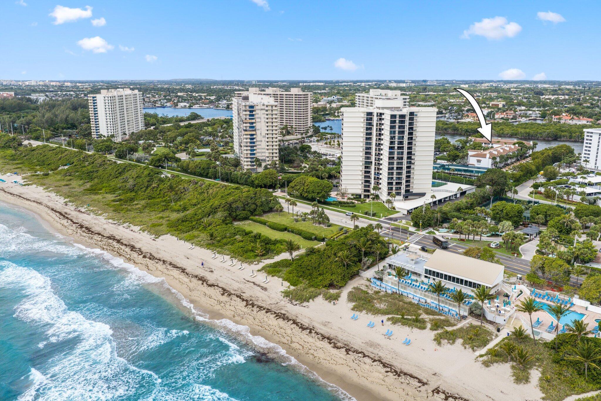 4401 North Ocean Boulevard, Unit TH12 Boca Raton, FL 33431 - Photo 47 of 61 aerial