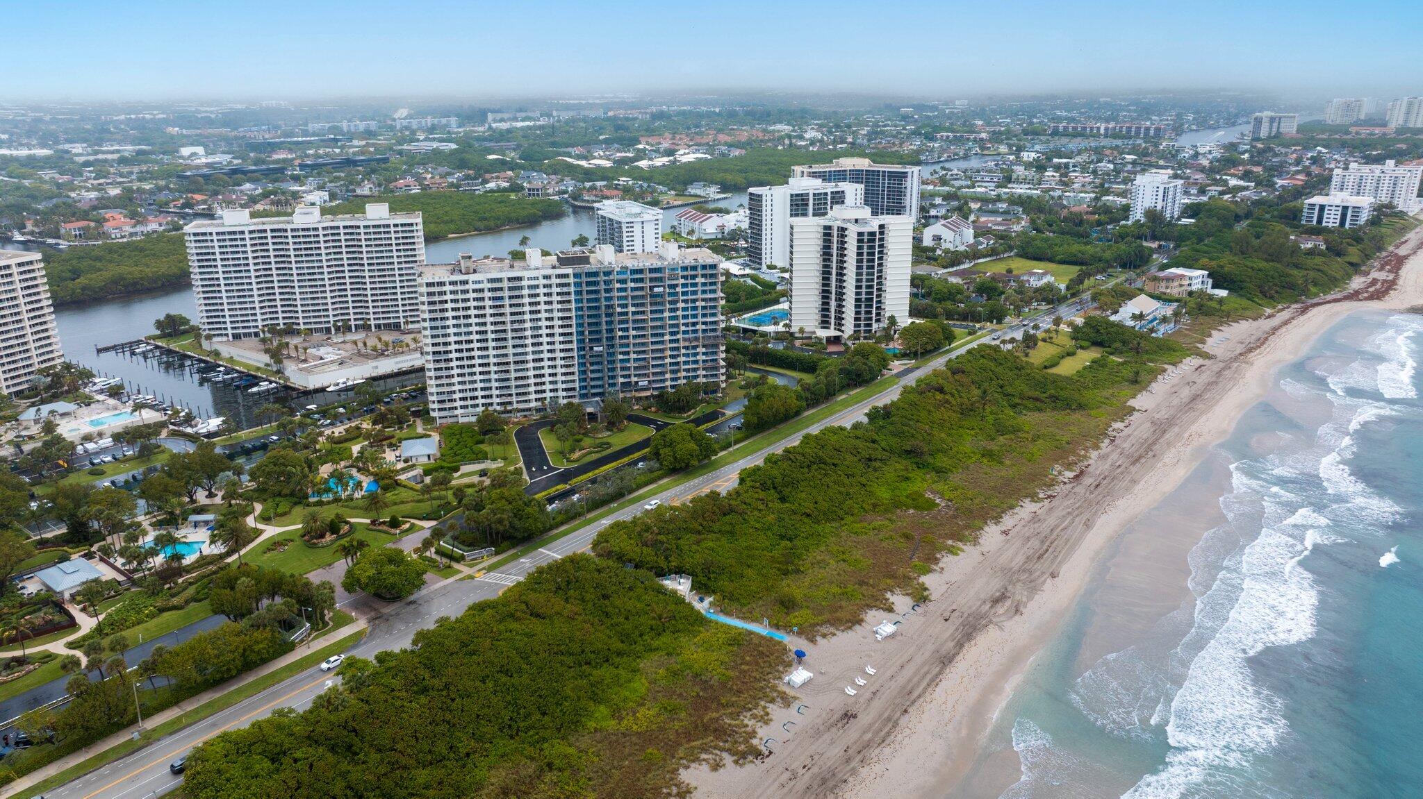 4401 North Ocean Boulevard, Unit TH12 Boca Raton, FL 33431 - Photo 57 of 61 Aerial