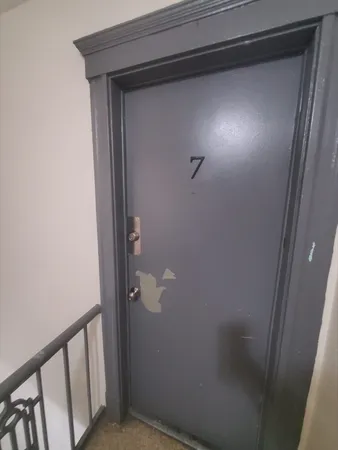 a view of a small space