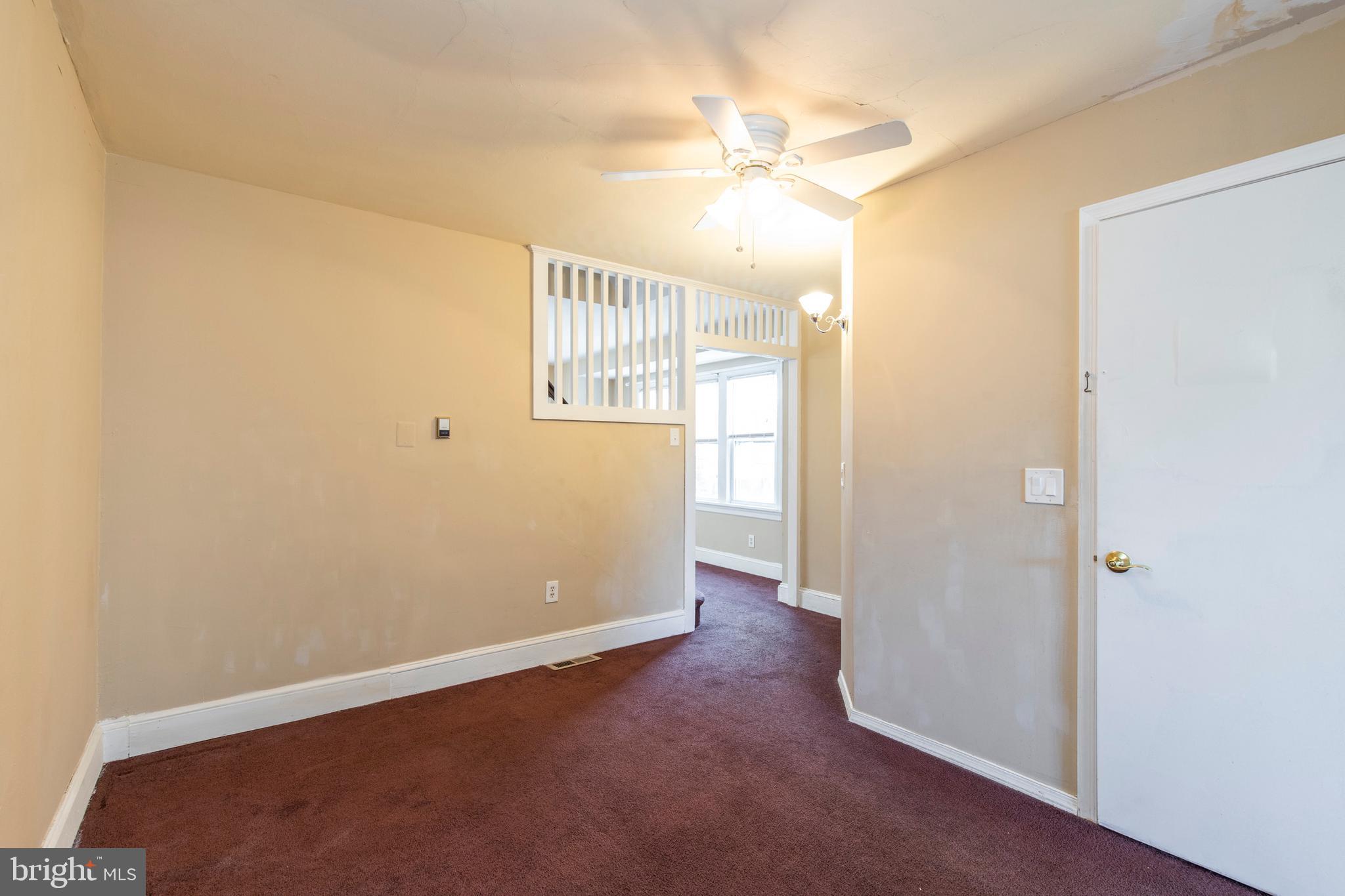 813 North Providence Road Media, PA 19063 - Photo 5 of 16 Dining room with full bathroom through door on R