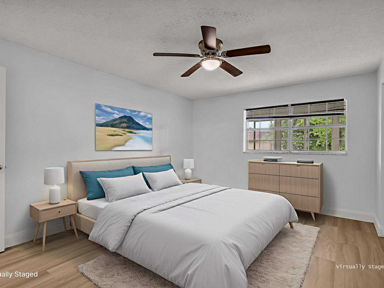 3001 Linton Boulevard, Unit 206C Delray Beach, FL 33445 - Photo 12 of 27 a bedroom with a large bed and a window