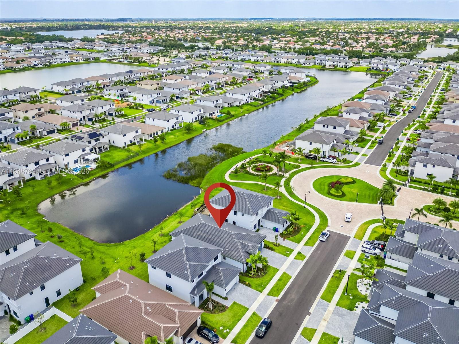 4538 Southwest 173rd Avenue Miramar, FL 33029 - Photo 41 of 48 view of a lake with outdoor space