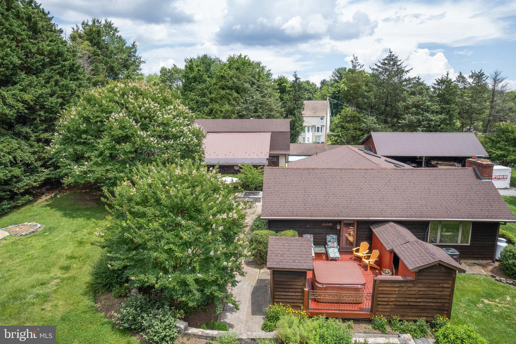 1080 Mt Airy Road Davidsonville, MD 21035 - Photo 41 of 64 an aerial view of a house with a yard