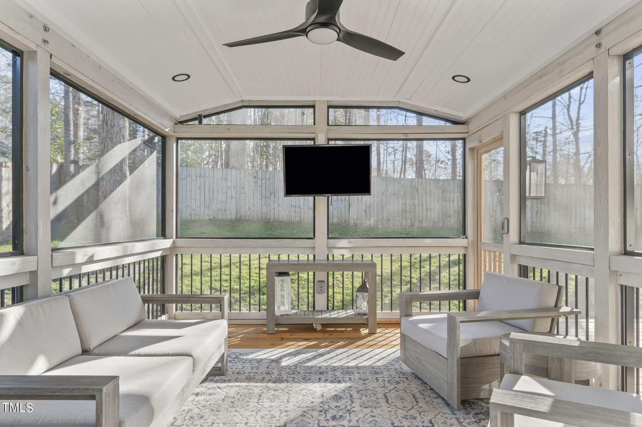 4520 Wingate Drive Raleigh, NC 27609 - Photo 27 of 34 Screened Porch