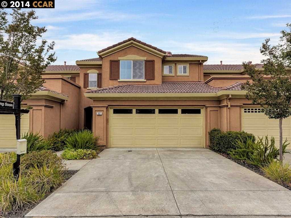 507 Weiner Way San Ramon, CA 94582 - Photo 1 of 1 a front view of a house with a yard and garage