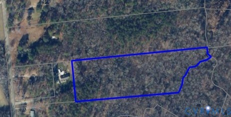 20905 Matoaca Road Petersburg, VA 23803 - Photo 6 of 6 Arial w/approx location of lot
lines
