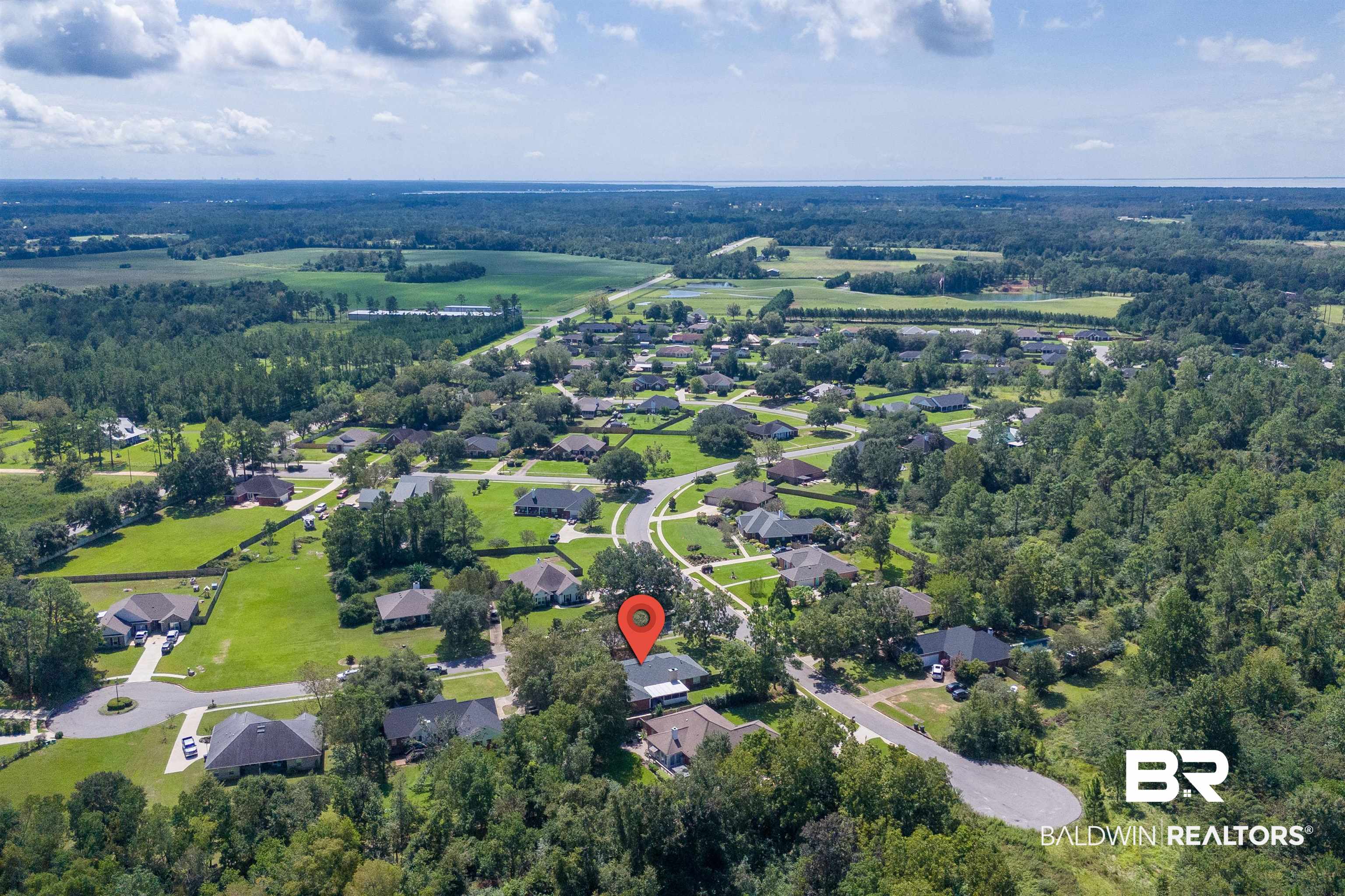 9901 Glover Court Fairhope, AL 36532 - Photo 43 of 52 Aerial view