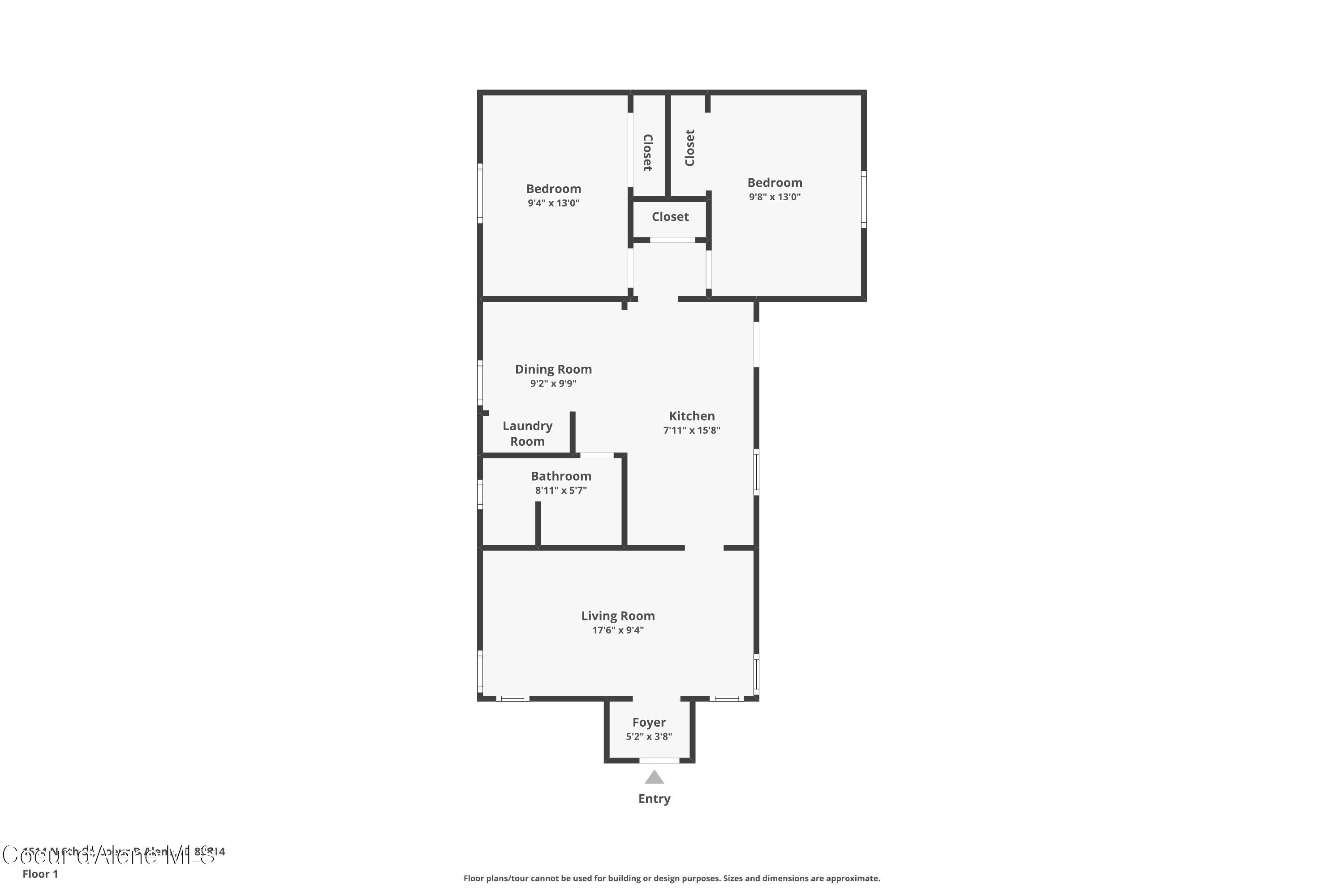 1514 6th Street Coeur D'Alene, ID 83814 - Photo 28 of 29 6th St - Floor plan 1