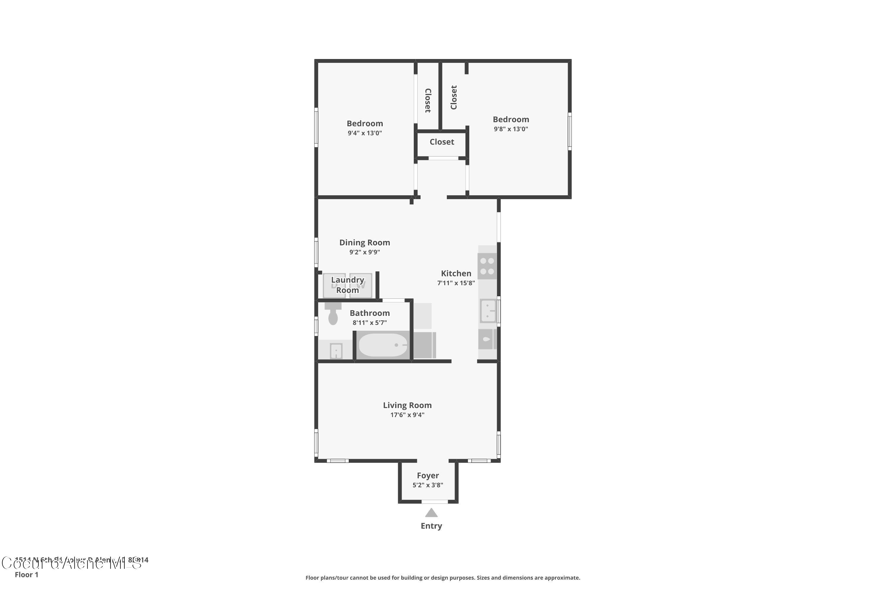 1514 6th Street Coeur D'Alene, ID 83814 - Photo 29 of 29 6th St - Floor plan 2