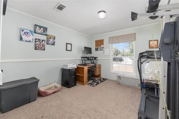 a view of storage and utility room with toys