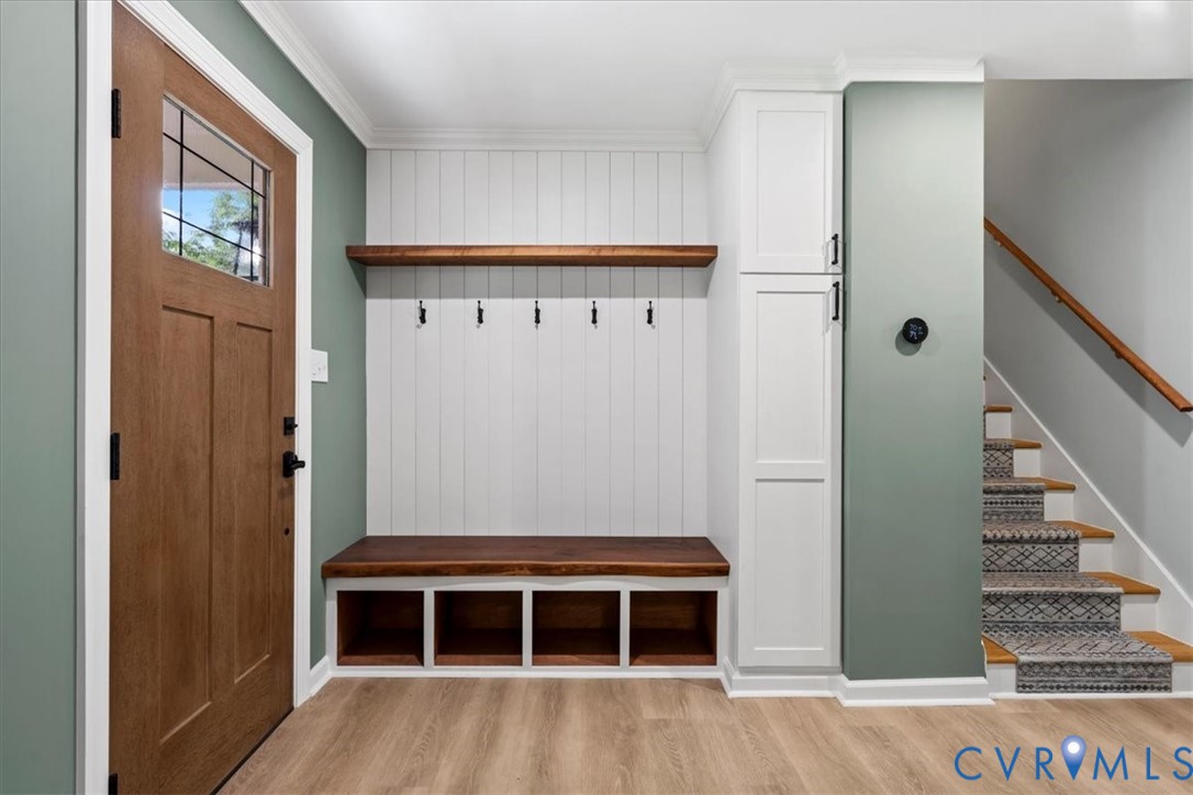 7010 Slate Road Chesterfield, VA 23832 - Photo 30 of 45 Entryway mudroom featuring built-in bench seating