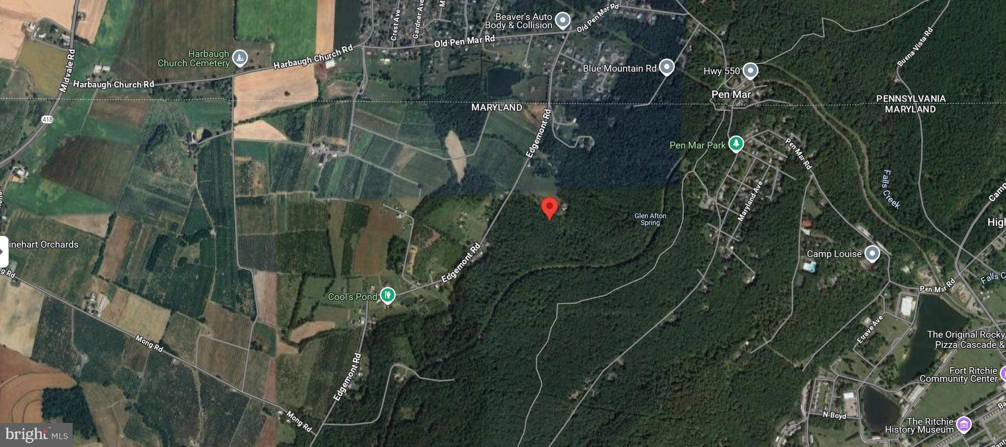 14547 Edgemont Road Smithsburg, MD 21783 - Photo 6 of 6 a bird view of location