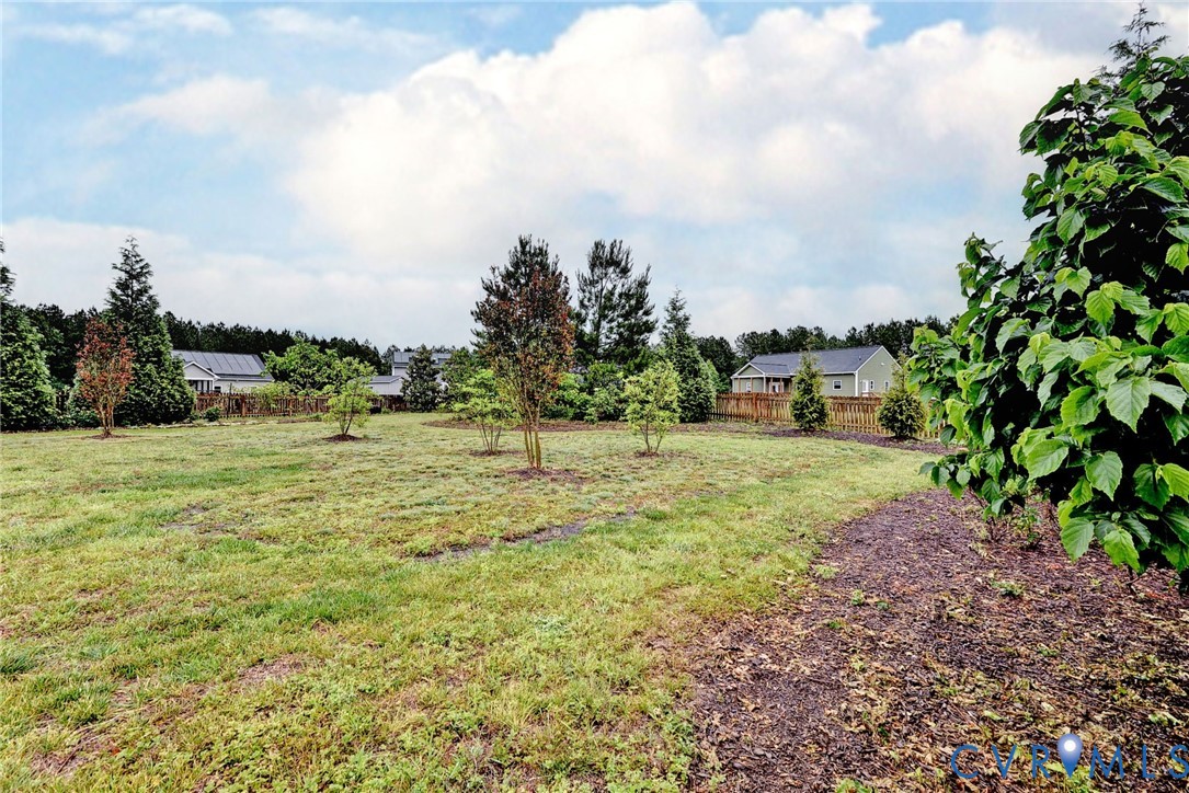 8904 Rock Cedar Road New Kent, VA 23124 - Photo 32 of 37 a view of a garden