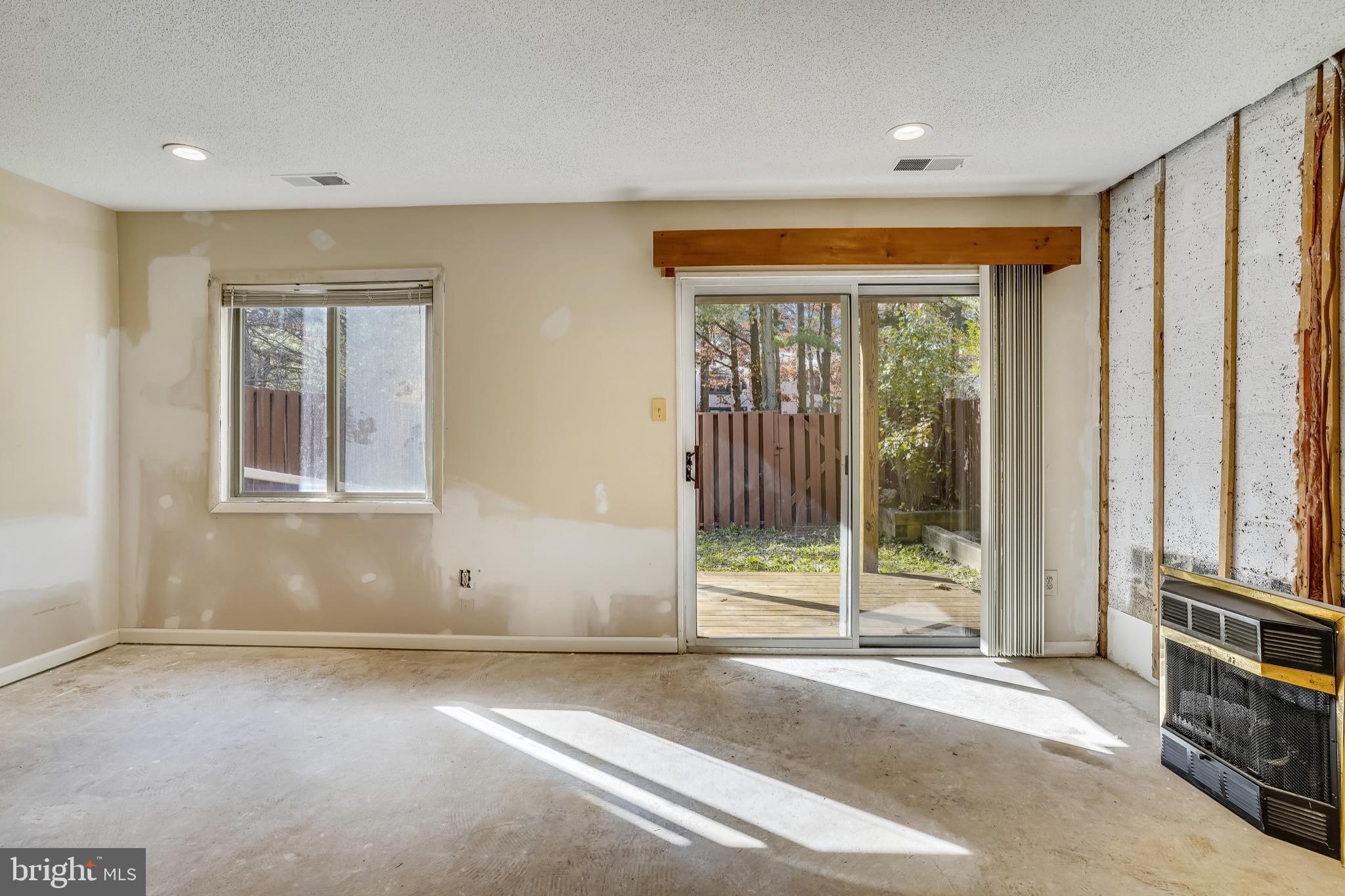 2432 Southgate Square Reston, VA 20191 - Photo 20 of 40 Partially Finished Walkout Recreation Room