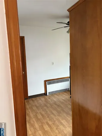 a view of a room with door