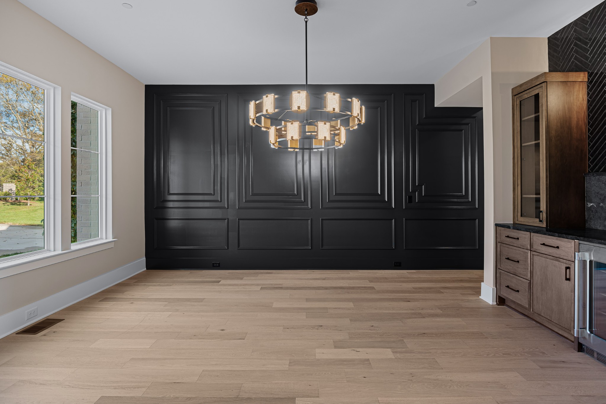 1760 Dean Road Thompson's Station, TN 37179 - Photo 14 of 49 a view of a hallway with front door and chandelier